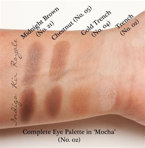 Burberry Trench (02) Sheer Eye Shadow Dupes & Swatch 